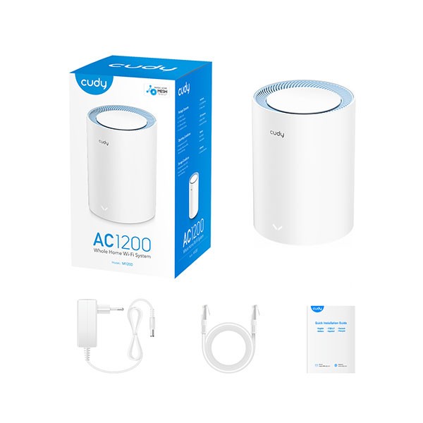 Router Cudy AC1200 (M1200) Dual Band Whole Home Wi-Fi Mesh System