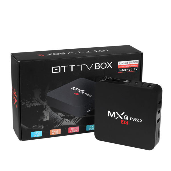 MXQ Pro 4K Android Smart TV Box