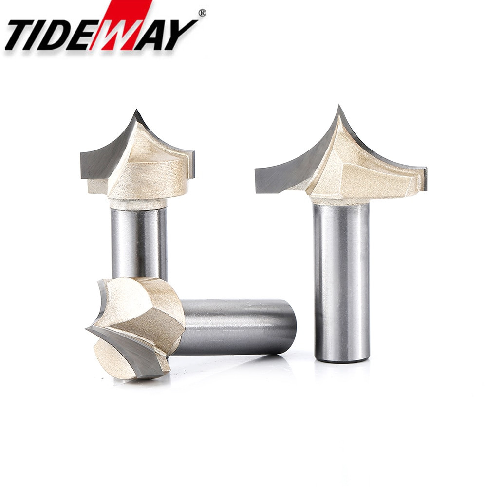 CNC Bit TIDEWAY wave 22MM Beak Carving 1/2* 7/8